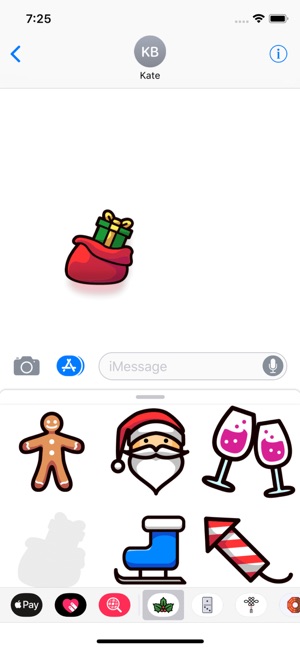Flat Christmas Stickers(圖3)-速報App