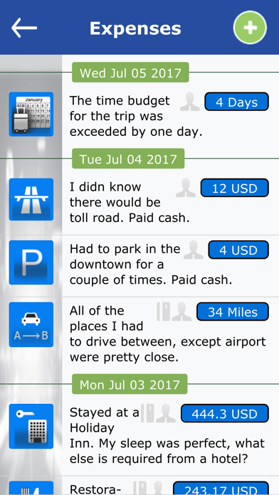 Slingshot Expenses screenshot 2