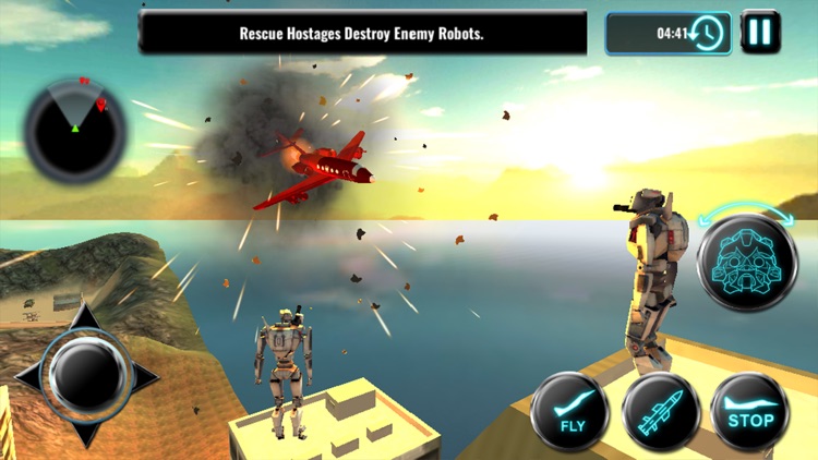 Air Robot Battle Game