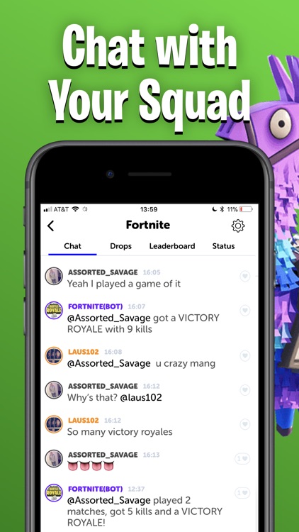 Drops.chat for Fortnite screenshot-0