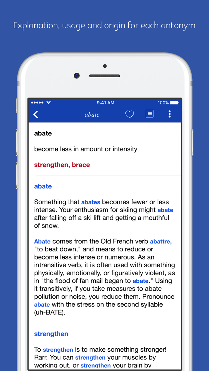 English Synonym and Antonym