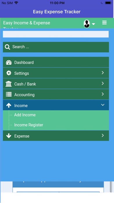 Easy Expense Tracker Manager screenshot 2