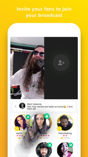Younow Live Stream Chat Dans L App Younow Live Stream Chat Dans L App