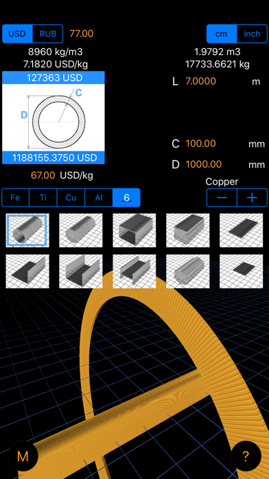 How to cancel & delete Metal Weight & Cost Calculator from iphone & ipad 1