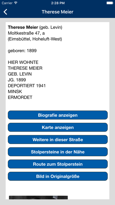 How to cancel & delete Stolpersteine Hamburg from iphone & ipad 3