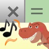 恐竜電卓-音鳴らしゲームアイコン
