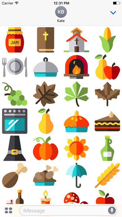 Special Thanksgiving Stickers! screenshot 2