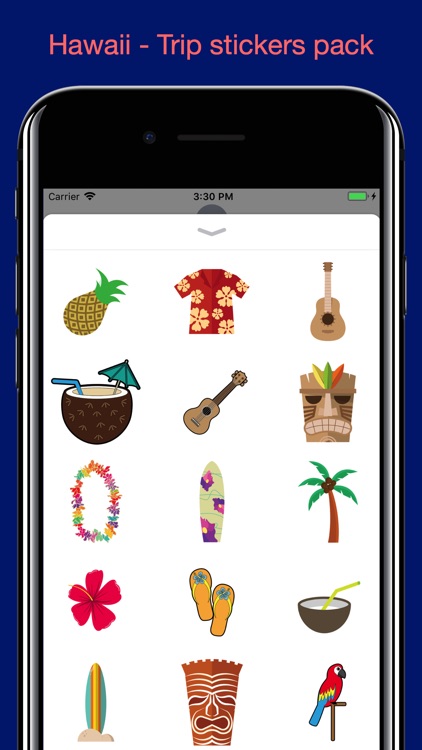 Hawaii - Trip stickers pack