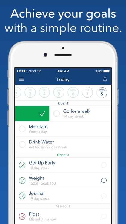 Strides: Habit Tracker