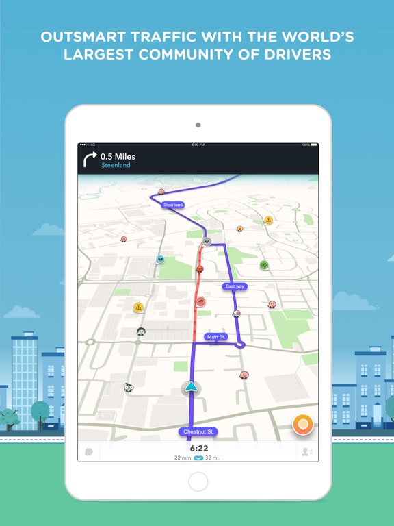 download waze live map