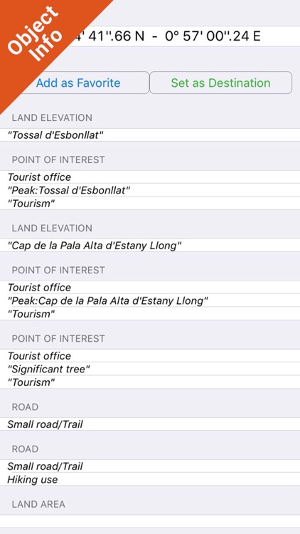 Aiguestortes i Estany de Sant Maurici NP GPS chart