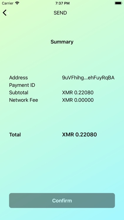 X Wallet - Monero Wallet screenshot-3