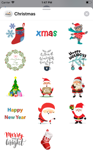 Christmas Stickers Countdown(圖2)-速報App