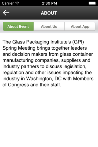 Glass Packaging Institute screenshot 4
