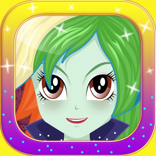 Magic Pony Girl & Friends Dress Up Icon