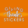 Giving Thanksgiving Stickers