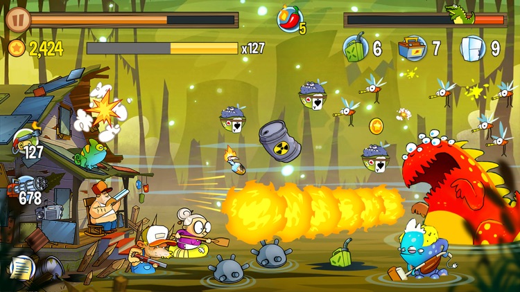 Swamp Attack screenshot-4