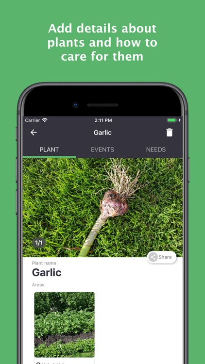 GARDENIZE - garden & plant app