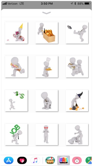 Funny 3D Man Stickers(圖1)-速報App