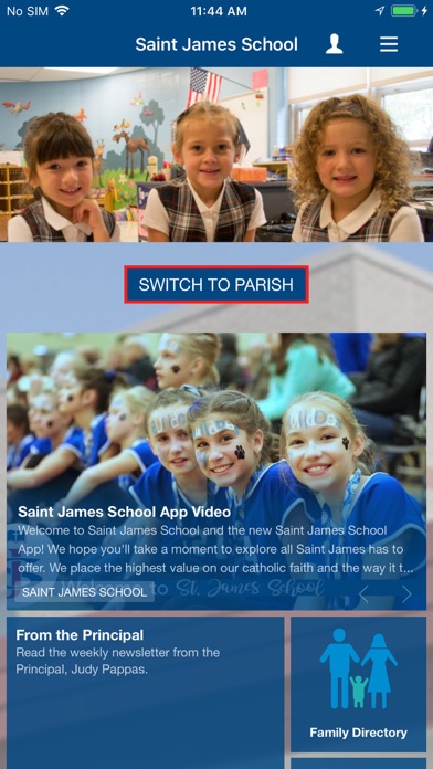 Saint James Catholic Community screenshot 2