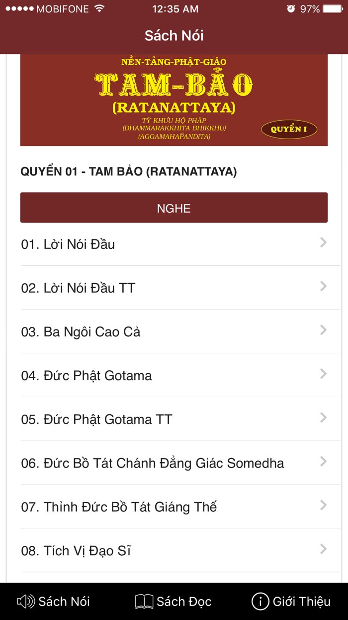 Nền Tảng Phật Giáo - Sách Nói