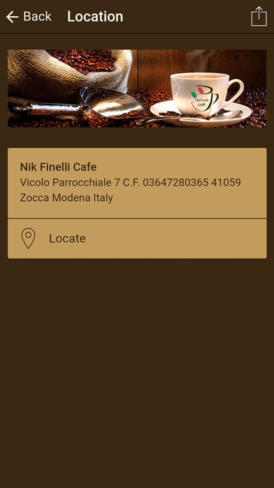 Nik Finelli Cafe screenshot 4