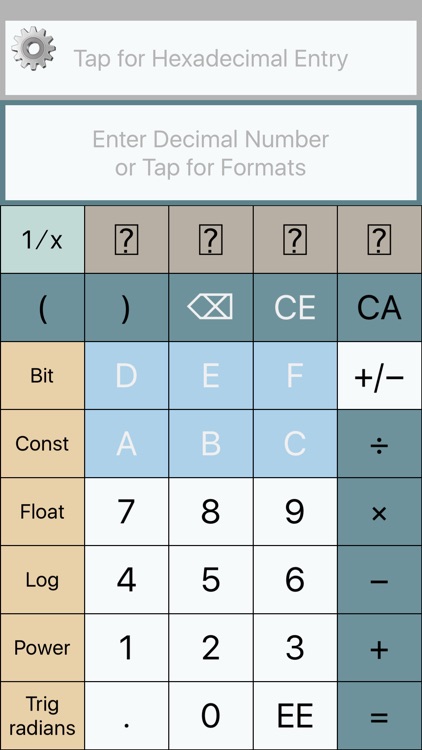 SciHex Calculator