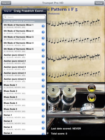 Trumpet Pro HD screenshot 4