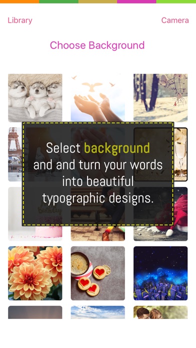 Typography Design Photo Editor screenshot 3