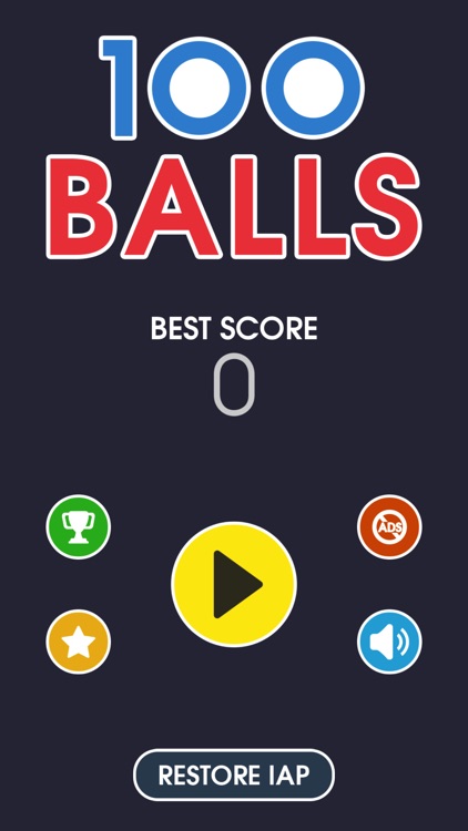 100 Balls : Drop Challenge Game