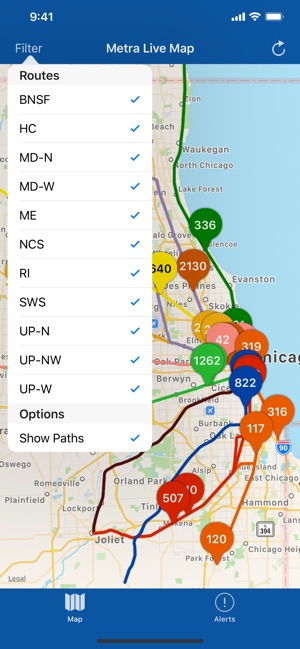 Metra Live Map(圖2)-速報App