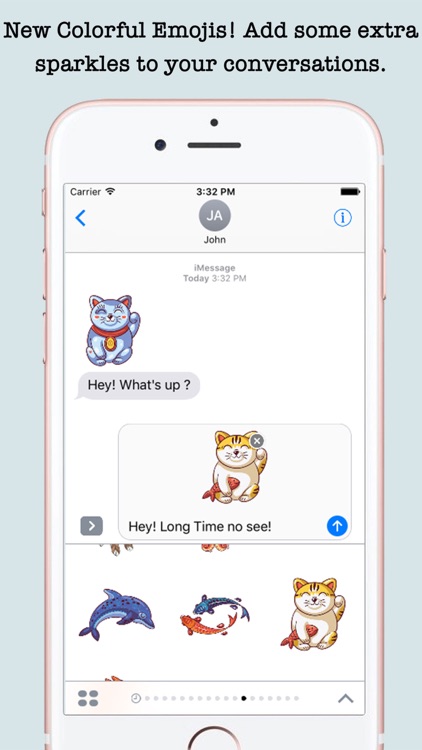 Cute Art Stickers For iMessage