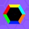 >>Rotate Hexagon so that colliding side color matches with the ball color