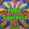 PhotoTropedelic uses advanced image processing techniques to analyze your ordinary photographs -- translate the colors, textures, and lighting -- and draw upon the colors and symbols of 60's Pop Art to produce boldly unique art