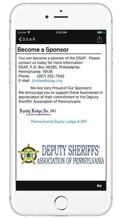 Deputy Sheriffs Assoc of PA screenshot-3