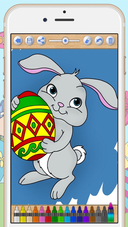 Easter Bunny Coloring Pages