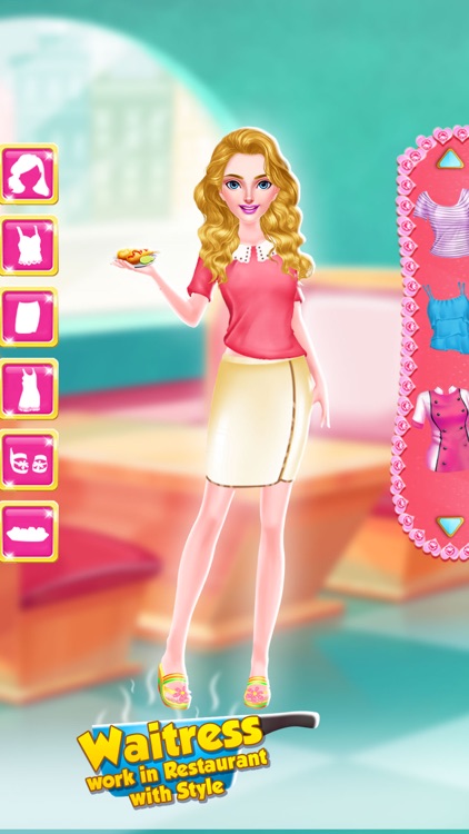 Waitress - Work in Restaurant with Style screenshot-4