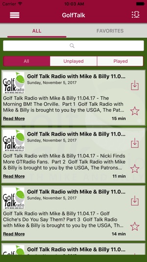 Golf Talk Radio(圖2)-速報App