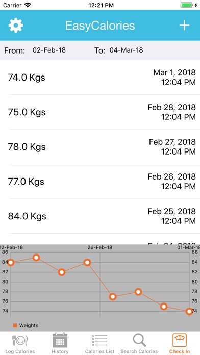 Easy Calorie - Calorie Tracker screenshot 4