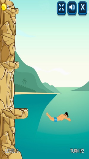 Cliff-Diving Swimming Game(圖2)-速報App