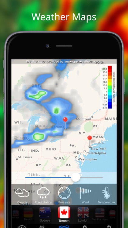 Weather Now - Widget, US Alert screenshot-4