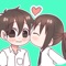 Anime Love Sticker