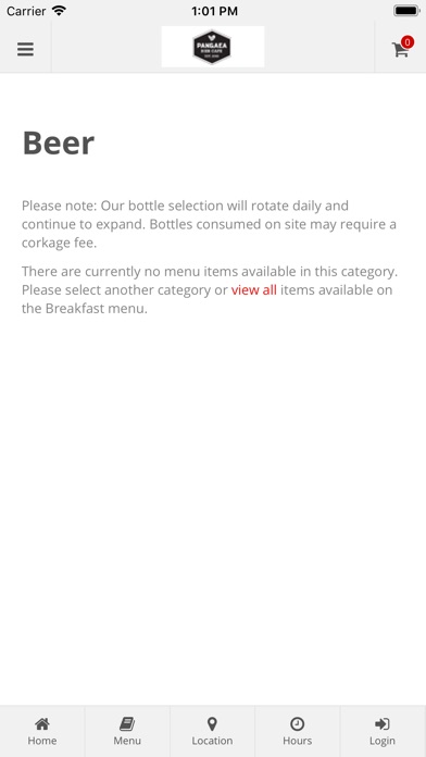 Pangaea Bier Cafe Orders screenshot 3