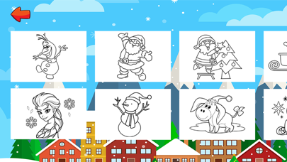Screenshot #1 pour Christmas Coloring Book.