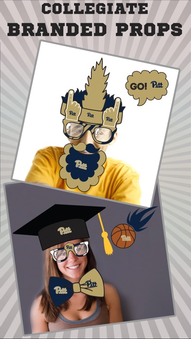 Pittsburgh Panthers PLUS Selfie Stickers screenshot 2