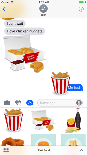 Fast Food Stickers: Tasty!(圖2)-速報App