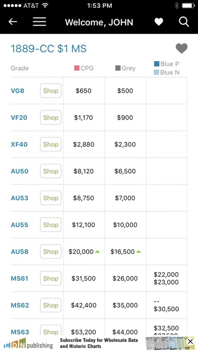 CDN Coin & Currency Pricing screenshot 2