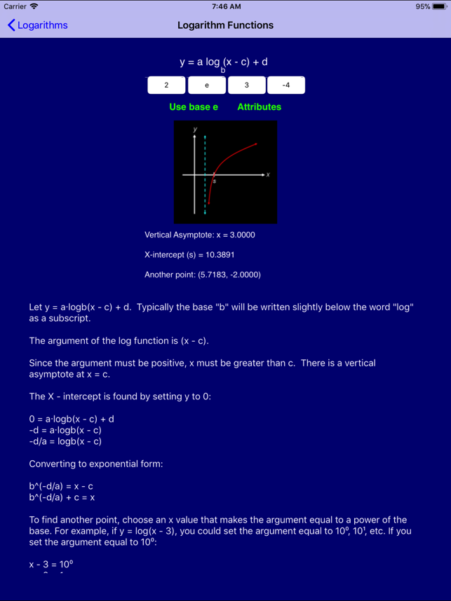 ‎Algebra Pro Screenshot