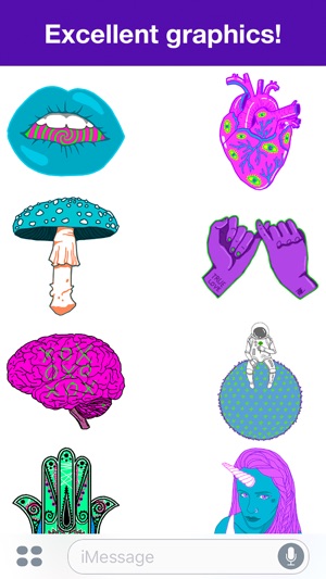 Psychedelic stickers(圖2)-速報App