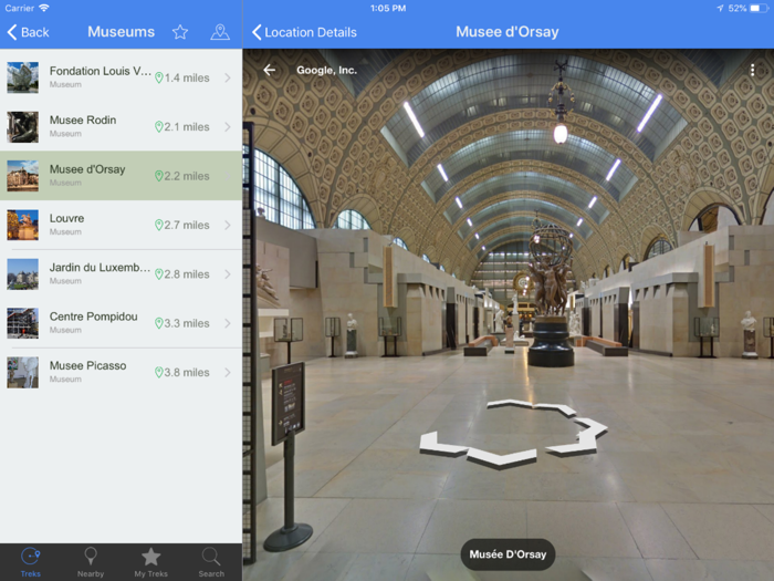 Conventional VR Guide Paris